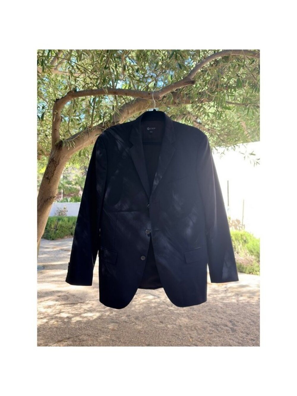 J.Crew Charcoal Wool Blazer Two Button 42R